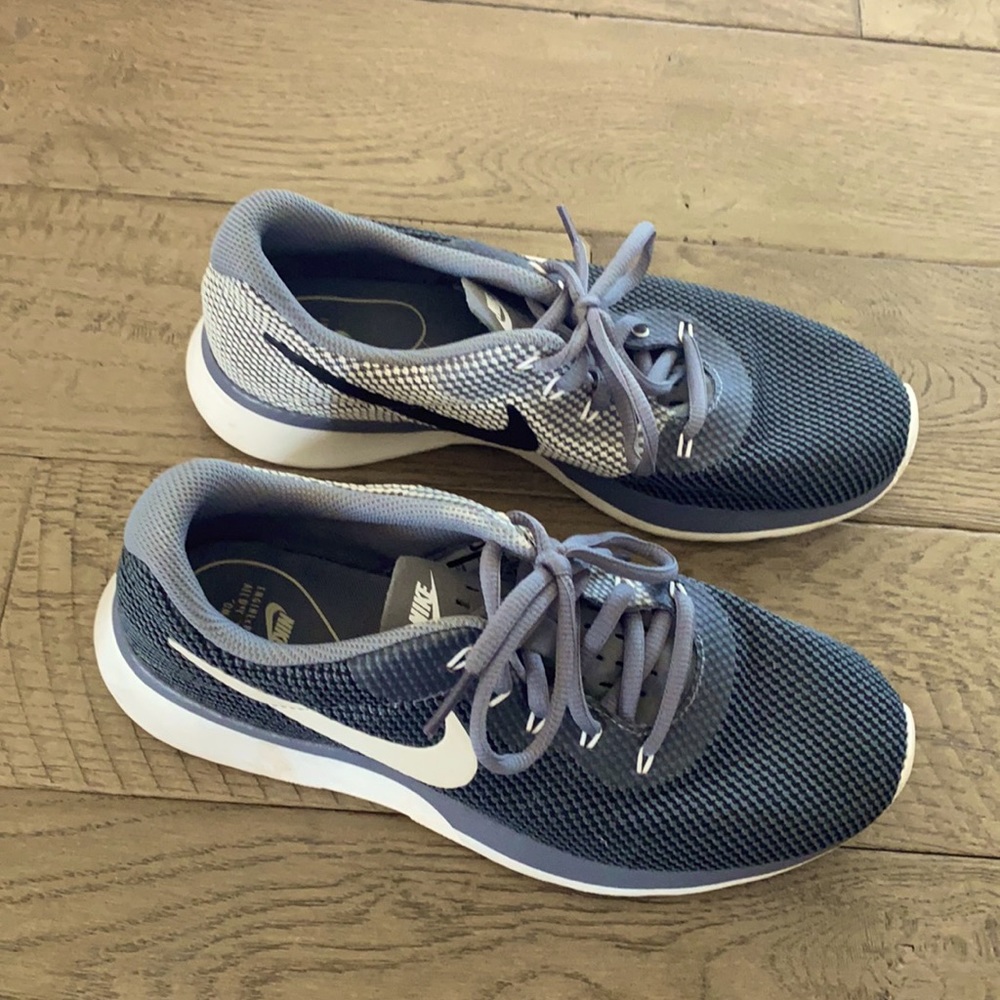 Gray two-tone Nike sneaker. Women’s size 8